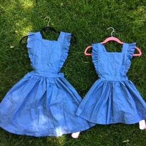 Mommy & Me Chambray Jumper set